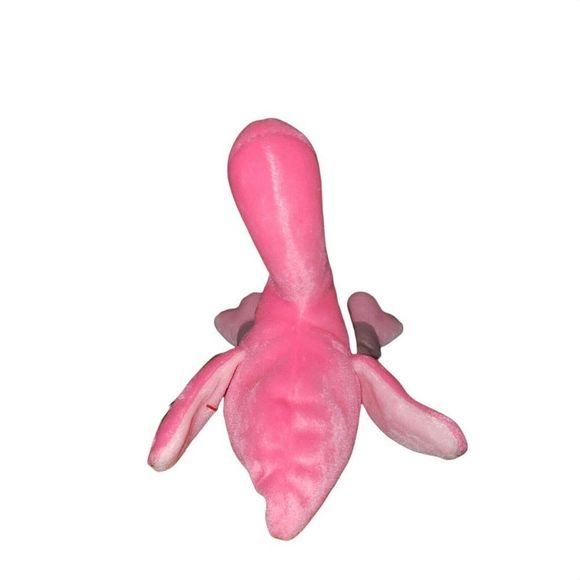 Ty Beanie Babies Pinky the Flamingo Plush Toy w Tag Great used condition - Picture 4 of 7